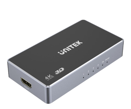Akcesoria UNITEK Przełącznik HDMI 1 IN - 4 OUT; V1109A
